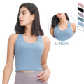 Essentials Racer Back Tops Оптовые Y -форму обратной формы женского спортивного спорт -жилет